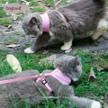 Walking Cat Cat Leash Breashable Air Mesh Nylon Cat Harness